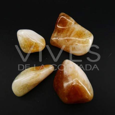 Heated Citrine Rolls 5x4cm (250gr pack)