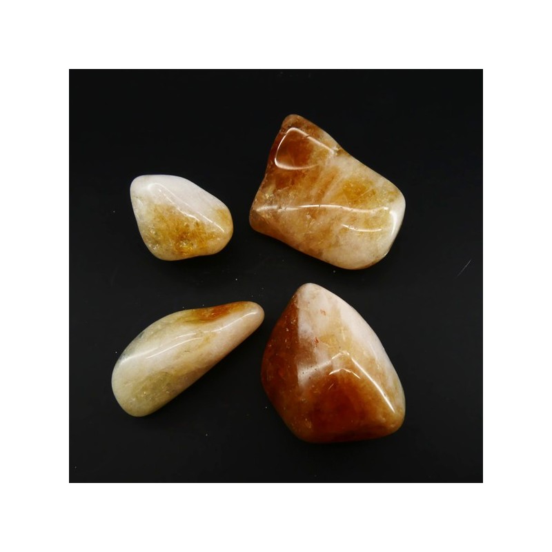 Rodados de Citrino Calentado 5x4cm (pack 250gr)