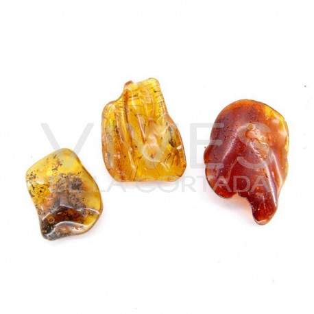 Semipolished Amber Pendants (10gr)