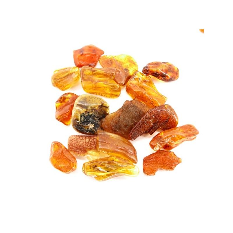 Rodados Naturales de Ámbar (Pack 20gr)
