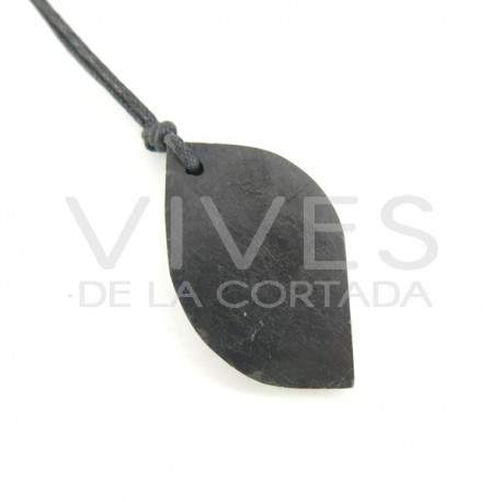 Pendant of Shungit Leaf