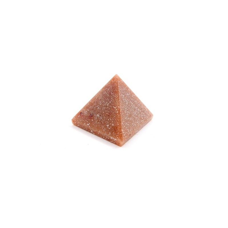 Pirámide de Jaspe Marrón 3x3cm