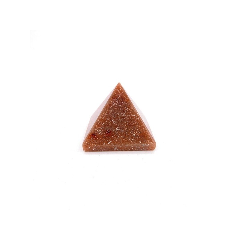 Pirámide de Jaspe Marrón 3x3cm