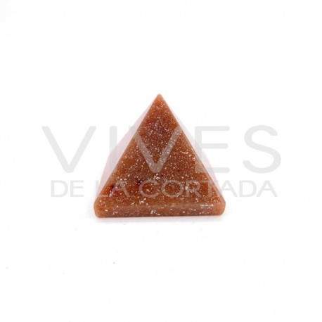 Pirámide de Jaspe Marrón 3x3cm
