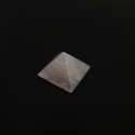 Pirâmide de Quartzo Rosa 2,5x2,5cm