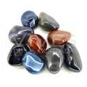 Agate teintée Mélange de pierres 4x3cm (paquet de 250gr)