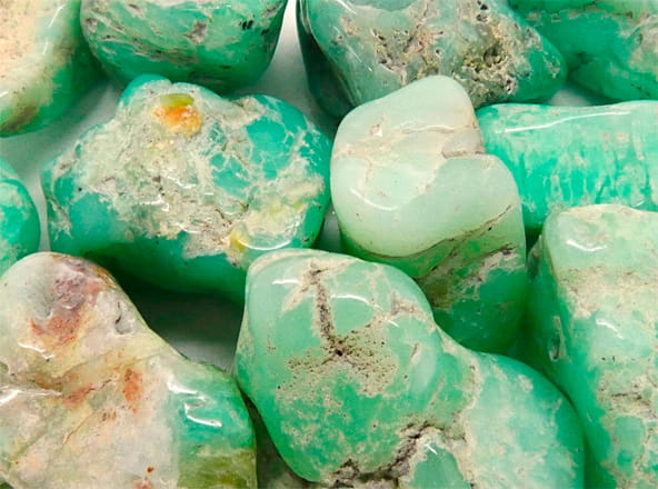 Crisoprasa - 2 (Silicatos · Tectosilicatos)