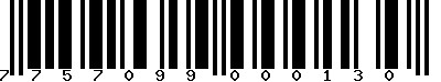EAN-13 : 7757099000130