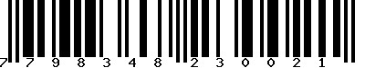 EAN-13 : 7798348230021