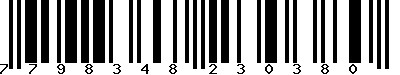 EAN-13 : 7798348230380