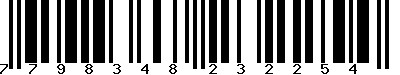 EAN-13 : 7798348232254