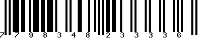 EAN-13 : 7798348233336