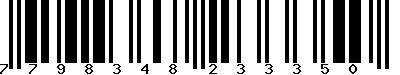 EAN-13 : 7798348233350