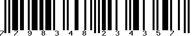 EAN-13 : 7798348234357