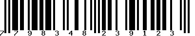 EAN-13 : 7798348239123