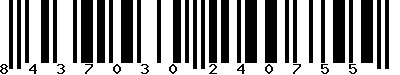 EAN-13 : 8437030240755
