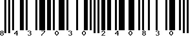 EAN-13 : 8437030240830