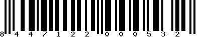 EAN-13 : 8447122000532