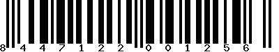 EAN-13 : 8447122001256