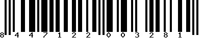 EAN-13 : 8447122003281