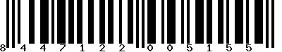 EAN-13 : 8447122005155