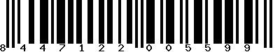 EAN-13 : 8447122005599