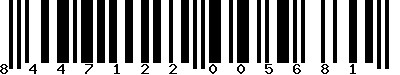 EAN-13 : 8447122005681