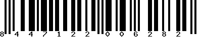 EAN-13 : 8447122006282