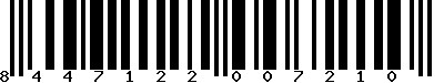 EAN-13 : 8447122007210