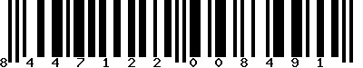 EAN-13 : 8447122008491