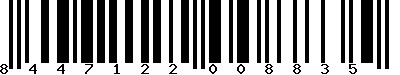 EAN-13 : 8447122008835