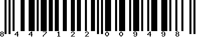 EAN-13 : 8447122009498