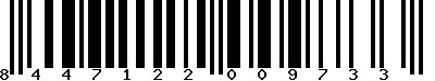 EAN-13 : 8447122009733
