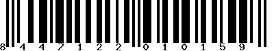EAN-13 : 8447122010159