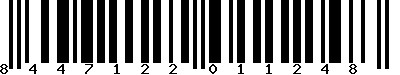 EAN-13 : 8447122011248
