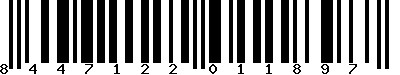 EAN-13 : 8447122011897