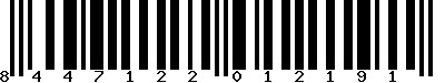EAN-13 : 8447122012191