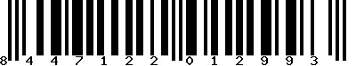 EAN-13 : 8447122012993