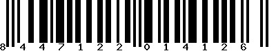 EAN-13 : 8447122014126
