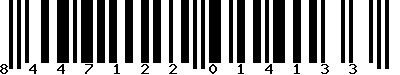 EAN-13 : 8447122014133