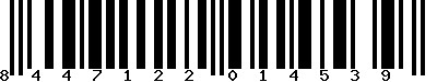 EAN-13 : 8447122014539