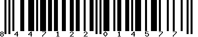 EAN-13 : 8447122014577