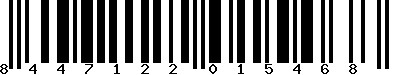 EAN-13 : 8447122015468