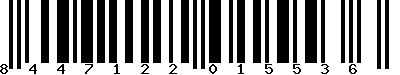 EAN-13 : 8447122015536