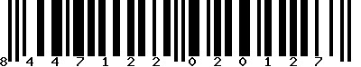 EAN-13 : 8447122020127