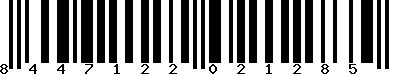 EAN-13 : 8447122021285