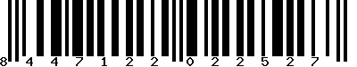 EAN-13 : 8447122022527