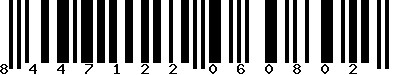 EAN-13 : 8447122060802