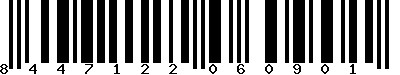 EAN-13 : 8447122060901