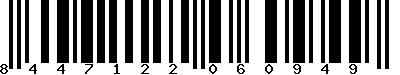EAN-13 : 8447122060949